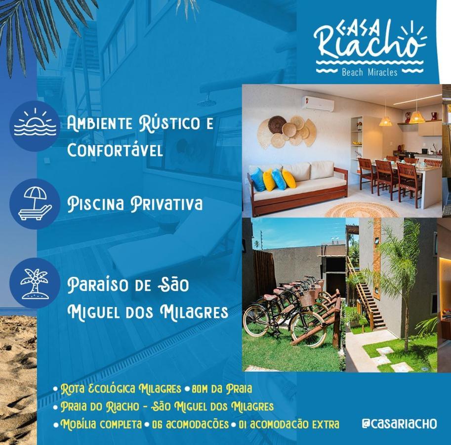 Casa Riacho Villa เซามิเกลโดสมีลาเกรส ภายนอก รูปภาพ